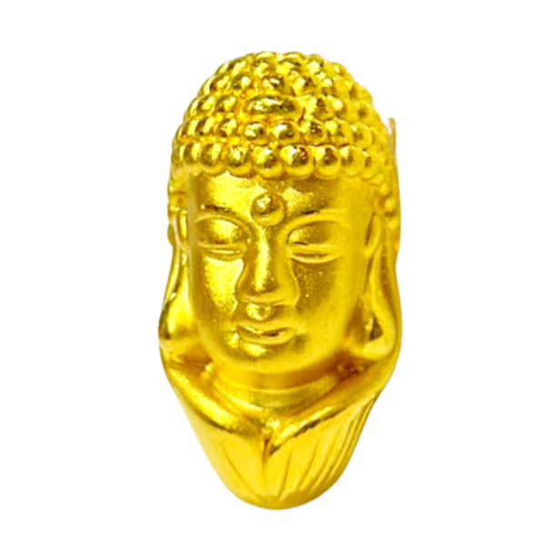 Charm Vàng 24K Phật Có Cổ Áo MS22